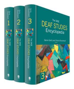 The SAGE Deaf Studies Encyclopedia de Genie Gertz