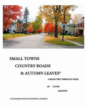 Small Towns, Country Roads, & Autumn Leaves de David Horton