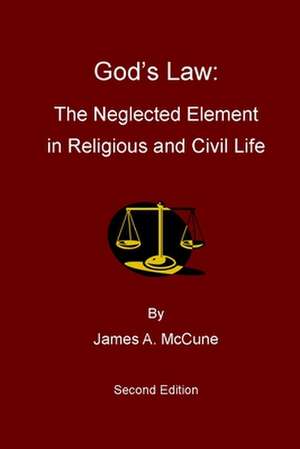 God's Law de James A. McCune