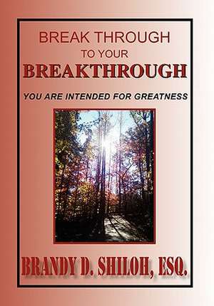 Break Through to Your Breakthrough de Brandy D. Esq Shiloh