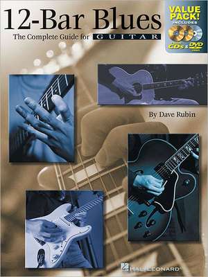 12-Bar Blues - All-In-One Combo Pack: Includes Book, 2 Cds, and a DVD de Dave Rubin