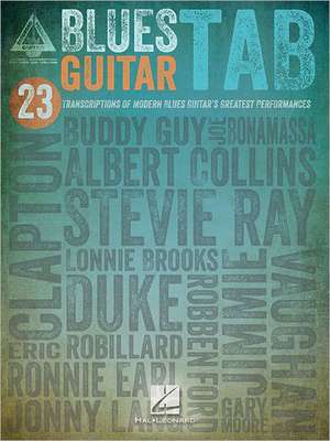 Blues Guitar Tab de Hal Leonard Corp