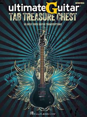 Ultimate Guitar Tab Treasure Chest: 50 Great Rock Guitar Transcriptions de Hal Leonard Publishing Corporation