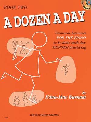 A Dozen a Day Book 2 - Book/Audio de Edna Mae Burnam