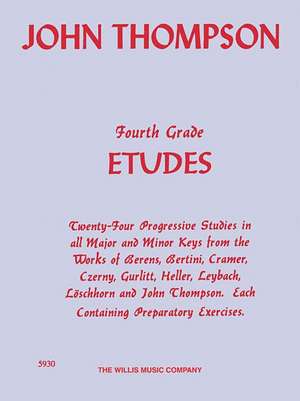 Fourth Grade Etudes de John Thompson