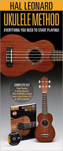 Hal Leonard Ukulele Starter Pack: Includes a Ukulele, Method Book with Online Audio, and DVD de Lil' Rev