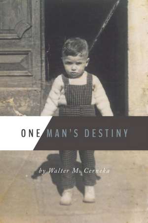 One Man's Destiny de Walter M. Cerneka