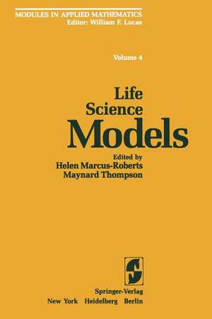 Life Science Models de H. Marcus-Roberts