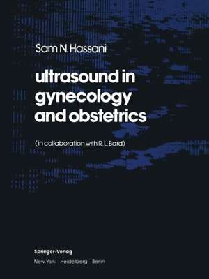 ultrasound in gynecology and obstetrics de R.L. Bard