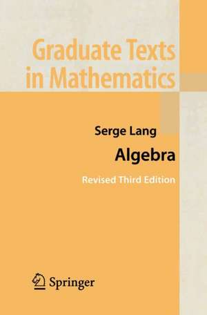 Algebra de Serge Lang