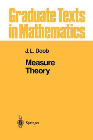 Measure Theory de J.L. Doob
