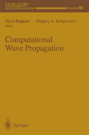 Computational Wave Propagation de Bjorn Engquist