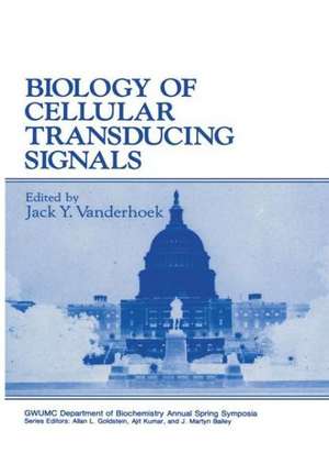 Biology of Cellular Transducing Signals de Jack Y. Vanderhoek