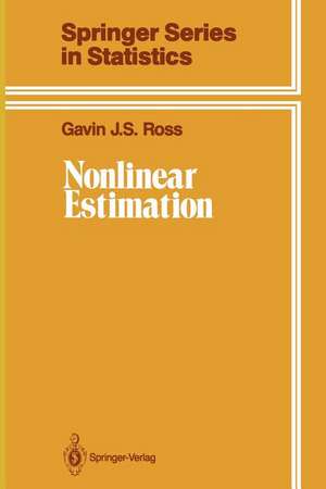 Nonlinear Estimation de Gavin J.S. Ross