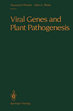 Viral Genes and Plant Pathogenesis de Thomas P. Pirone