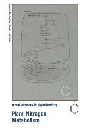 Plant Nitrogen Metabolism de Jonathan E. Poulton