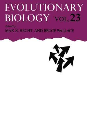 Evolutionary Biology de Max K. Hecht