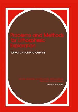 Problems and Methods for Lithospheric Exploration de Roberto Cassinis