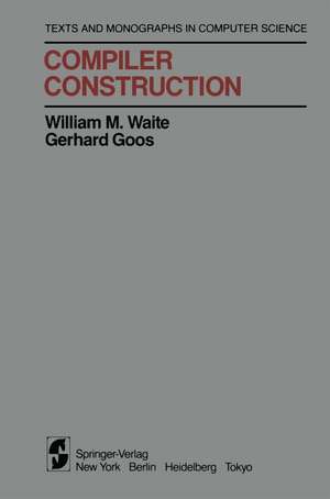 Compiler Construction de William M. Waite