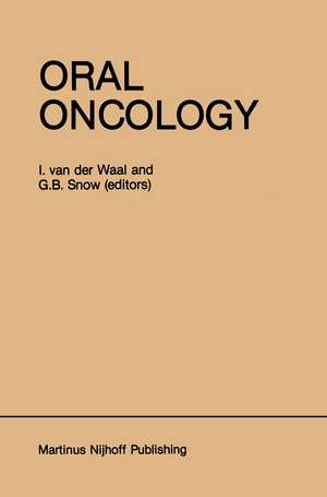 Oral Oncology de I. van der Waal