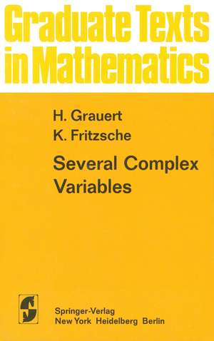 Several Complex Variables de H. Grauert