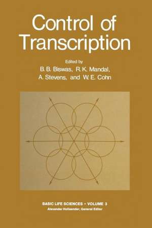 Control of Transcription de B. Biswas