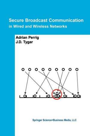 Secure Broadcast Communication: In Wired and Wireless Networks de Adrian Perrig