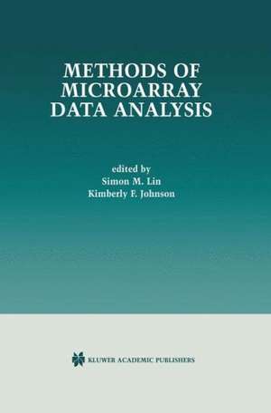 Methods of Microarray Data Analysis: Papers from CAMDA ’00 de Simon M. Lin