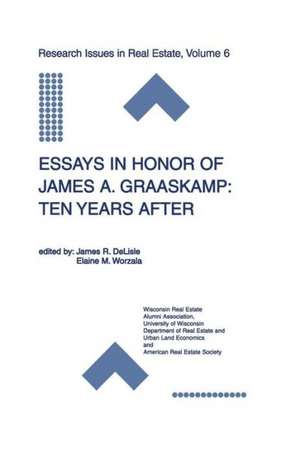 Essays in Honor of James A. Graaskamp: Ten Years After de James R. DeLisle