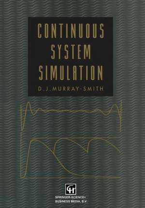 Continuous System Simulation de D.J. Murray-Smith