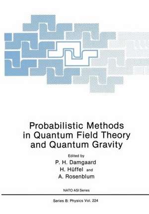 Probabilistic Methods in Quantum Field Theory and Quantum Gravity de Poul Henrik Damgaard