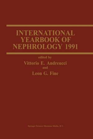 International Yearbook of Nephrology 1991 de V.E. Andreucci