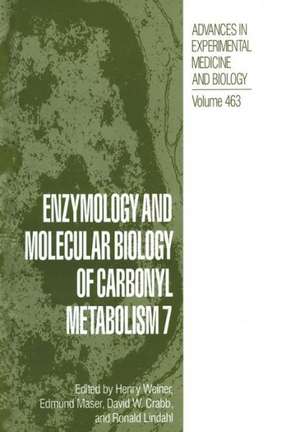 Enzymology and Molecular Biology of Carbonyl Metabolism 7 de Henry Weiner