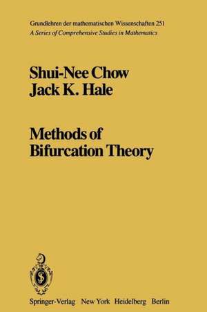 Methods of Bifurcation Theory de S.-N. Chow