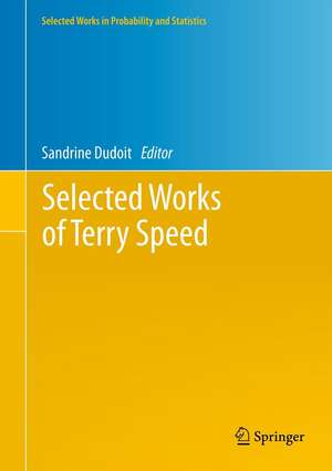 Selected Works of Terry Speed de Sandrine Dudoit