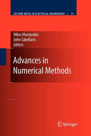 Advances in Numerical Methods de Nikos Mastorakis