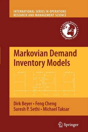 Markovian Demand Inventory Models de Dirk Beyer