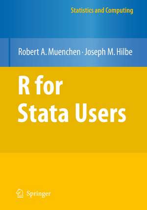 R for Stata Users de Robert A. Muenchen