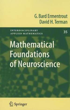 Mathematical Foundations of Neuroscience de G. Bard Ermentrout