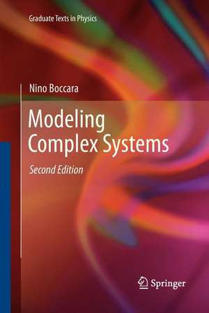 Modeling Complex Systems de Nino Boccara