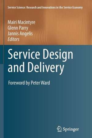 Service Design and Delivery de Mairi Macintyre