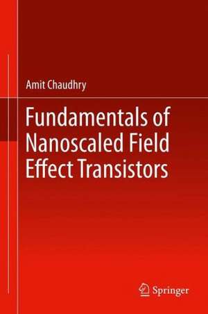 Fundamentals of Nanoscaled Field Effect Transistors de Amit Chaudhry