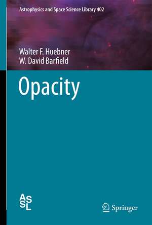 Opacity de Walter F. Huebner