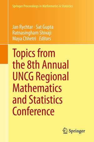 Topics from the 8th Annual UNCG Regional Mathematics and Statistics Conference de Jan Rychtář