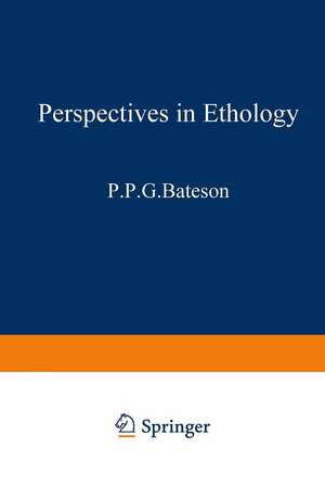 Perspectives in Ethology de P. Bateson