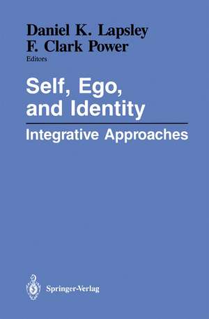 Self, Ego, and Identity: Integrative Approaches de Daniel K. Lapsley