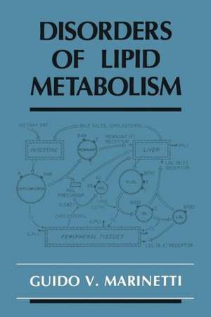 Disorders of Lipid Metabolism de G.V. Marinetti