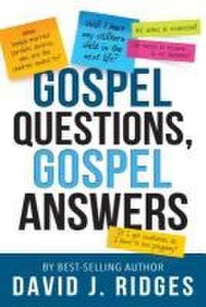 Gospel Questions, Gospel Answers de David Ridges