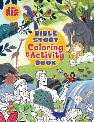 Bible Story Coloring and Activity Book de B&H Kids Editorial