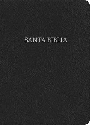 Rvr 1960 Biblia Compacta Letra Grande, Negro Piel Fabricada de B&h Espanol Editorial